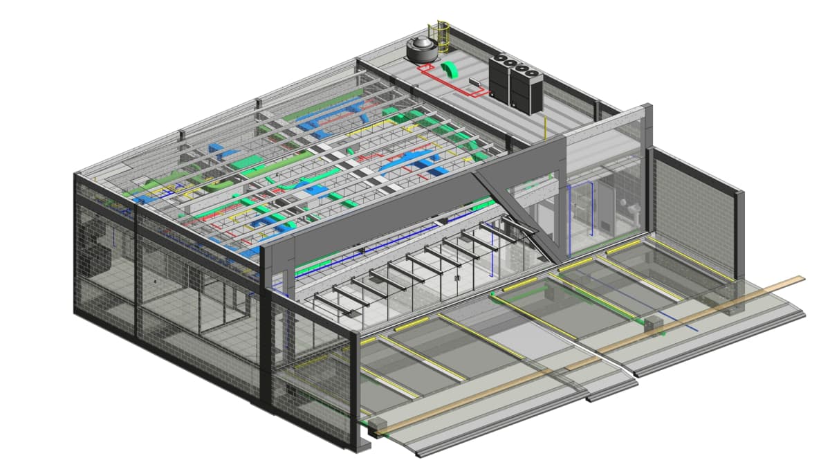 MEP BIM Model of BCR